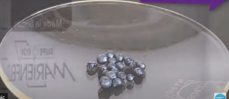 Thí nghiệm sự thăng hoa của iodine