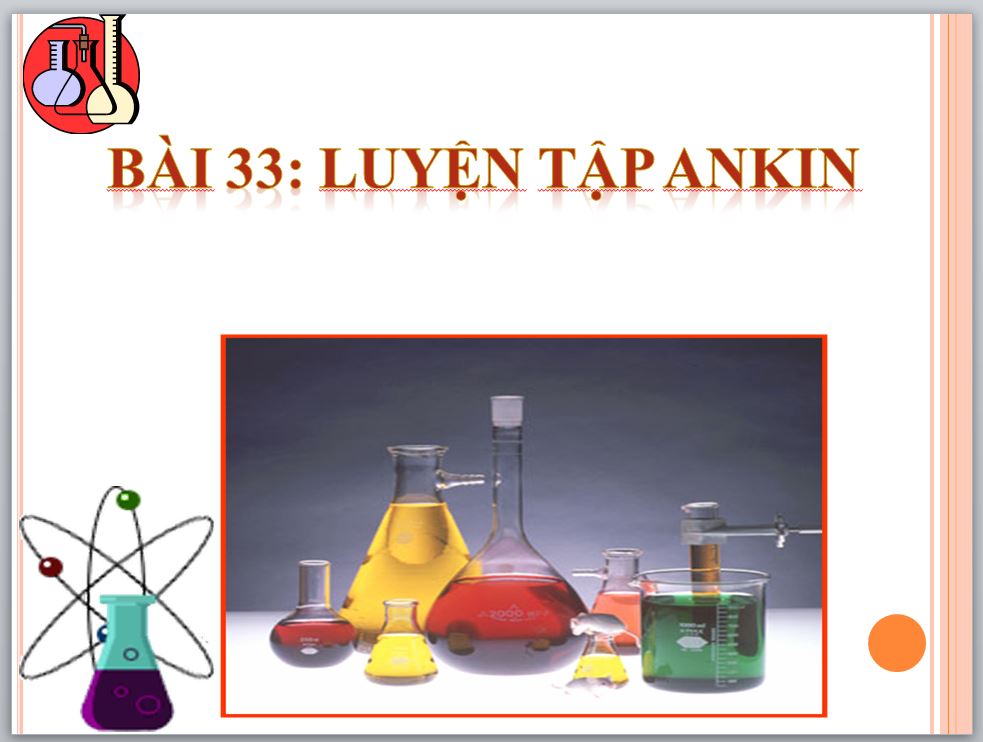 Bài 33. Luyện tập ankin